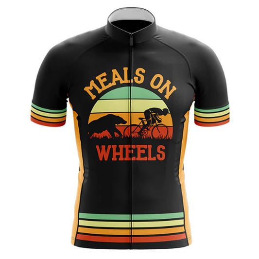 Meals On Wheels Cycling Jersey Front