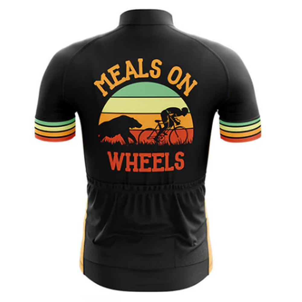 Meals On Wheels Cycling Jersey Rear