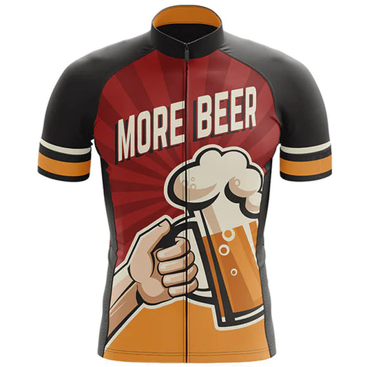 More Beer Cycling Jersey 2 Front