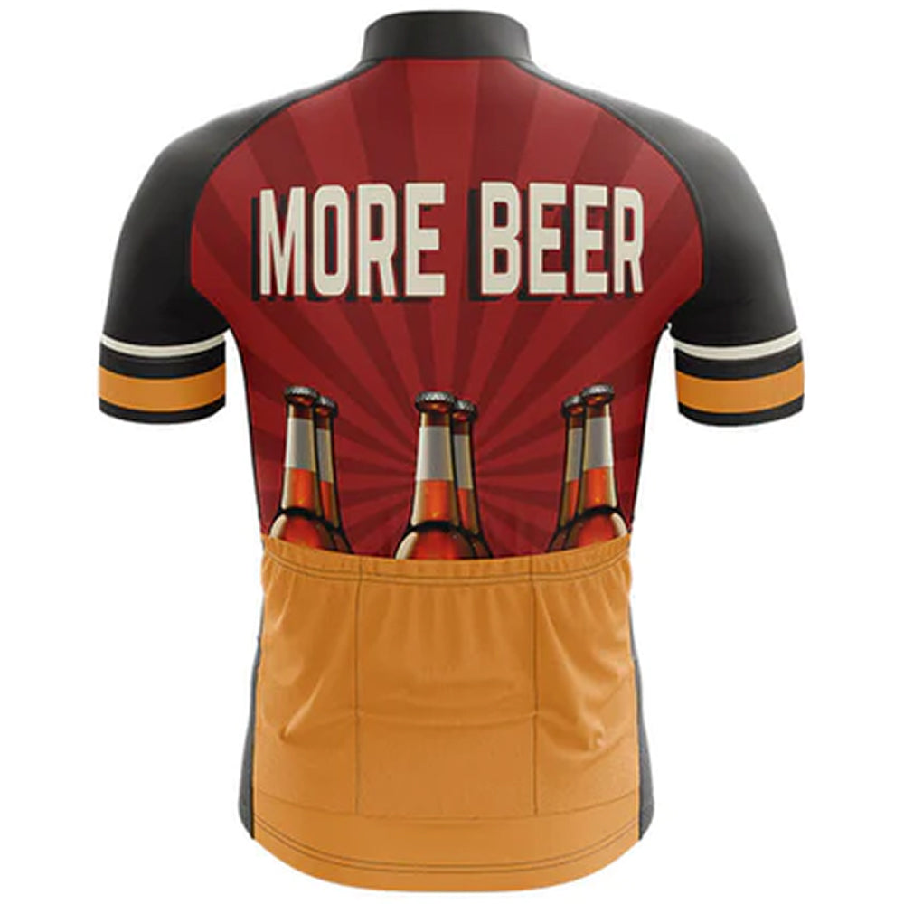 More Beer Cycling Jersey 2 Rear