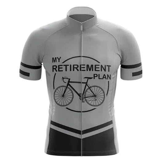 My Retirement Plan Cycling Jersey Front