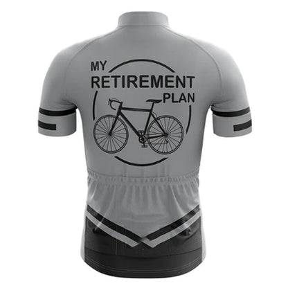 My Retirement Plan Cycling Jersey Rear