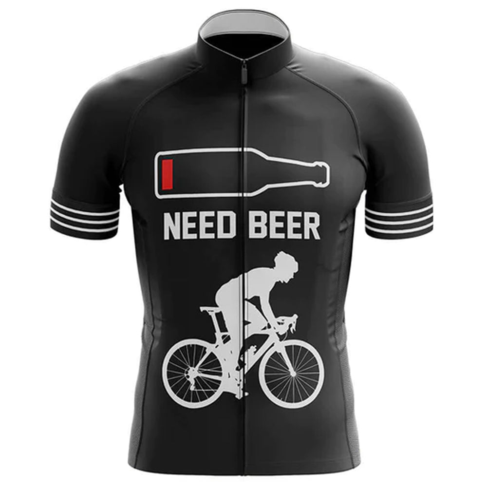 Need Beer Cycling Jersey Front