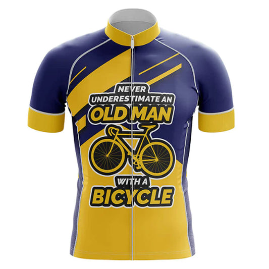 Never Underestimate Cycling Jersey Front