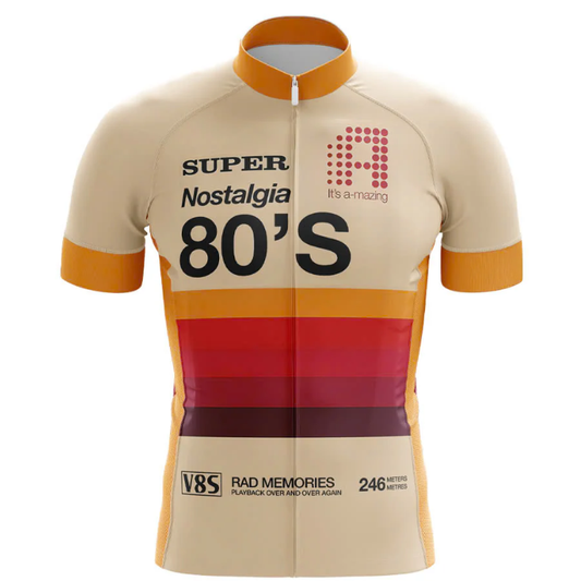 Nostalgia Cycling Jersey Front