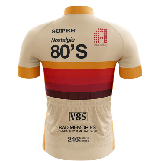 Nostalgia Cycling Jersey Rear