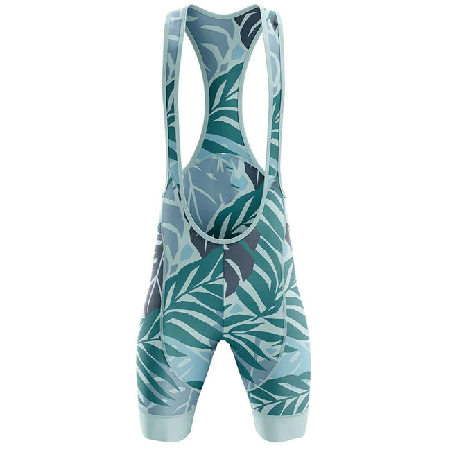 Palm Sprint Cycling Bib Shorts Front