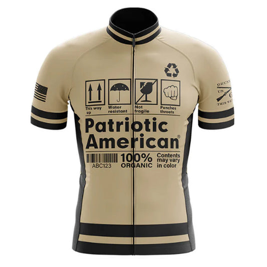 Patriotic American Cycling Jersey Front