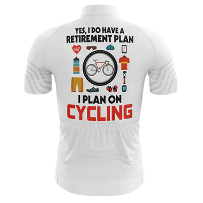 Plan Is Sorted Cycling Jersey Rear