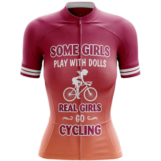 Real Girls Cycle Cycling Jersey Front