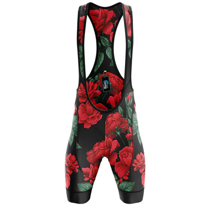 Rose Cycling Bib Shorts Front