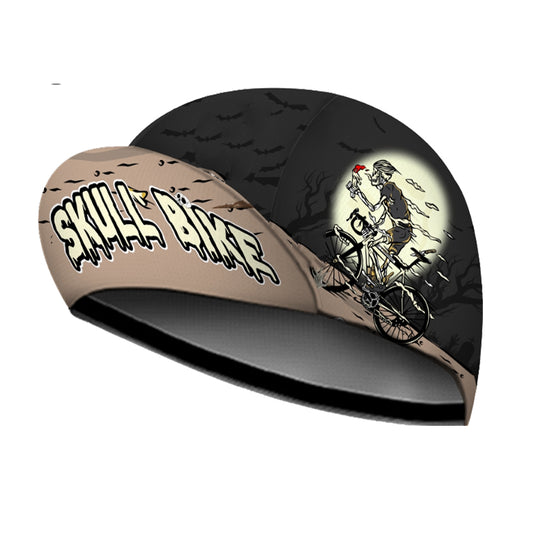 Skull Bike Cycling Cap