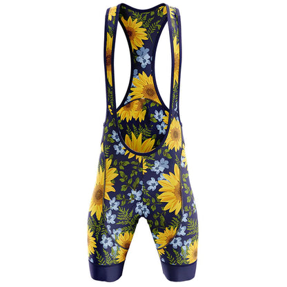 Sunflower Spin Cycling Bib Shorts Front