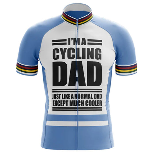 The GOAT Dad Cycling Jersey Front