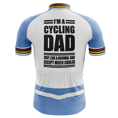 The GOAT Dad Cycling Jersey Rear