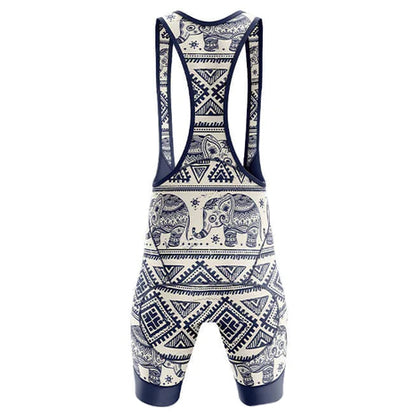 Tribal Trek Cycling Bib Shorts Rear