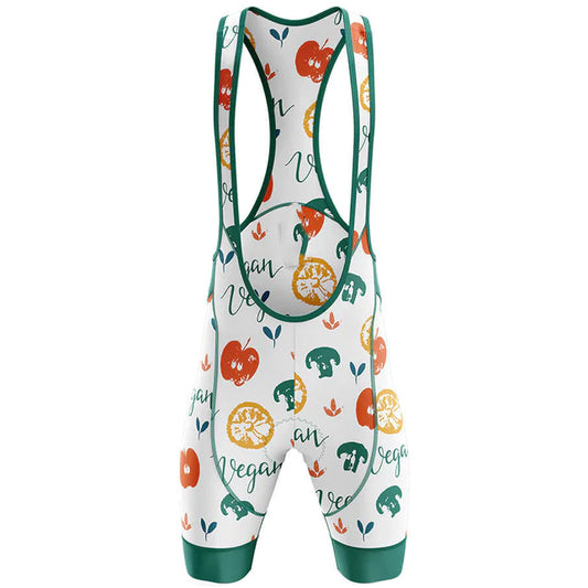 Vegan Cycling Bib Shorts front