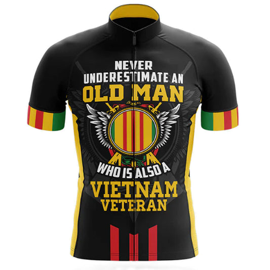 Vietnam Veteran Cycling Jersey Front