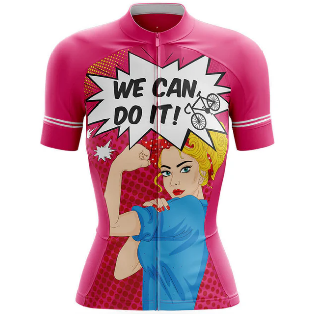 We Can Do It Cycling Jersey Front