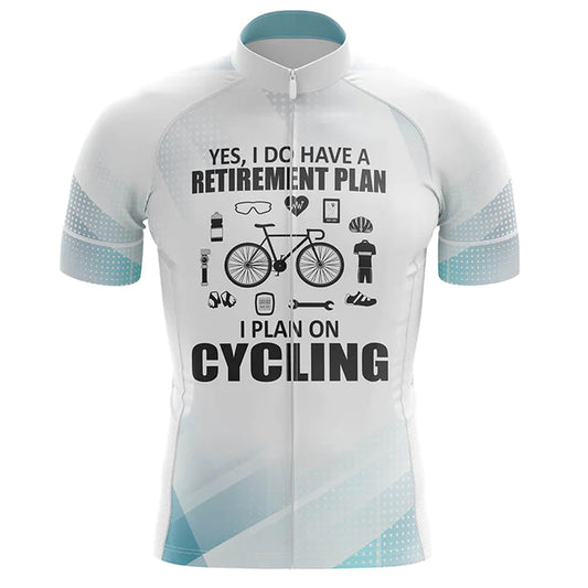 Whats The Plan Cycling Jersey Front