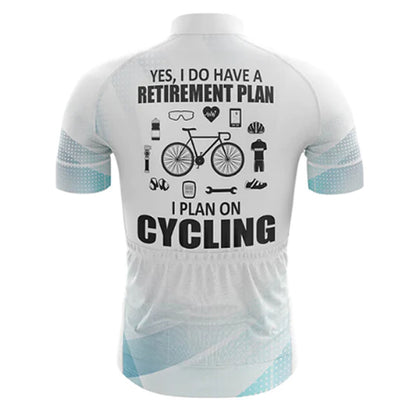 Whats The Plan Cycling Jersey Rear
