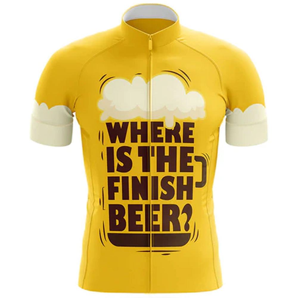 Where Is The Finish Line Cycling Jersey Front