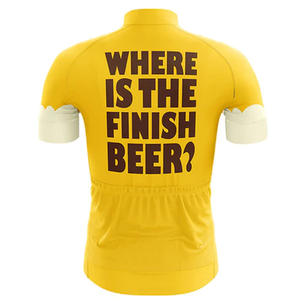 Where Is The Finish Line Cycling Jersey Rear