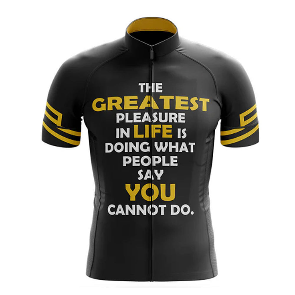 You Can Do It Cycling Jersey Front