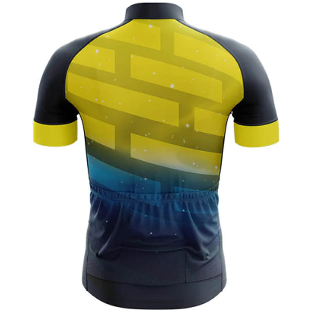 Young As A Teenager Cycling Jersey Rear