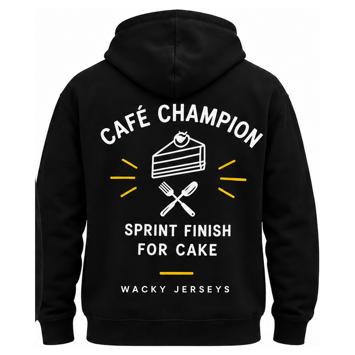 cafe champion rear hoodie enlarged to fill 95 percent of square frame
