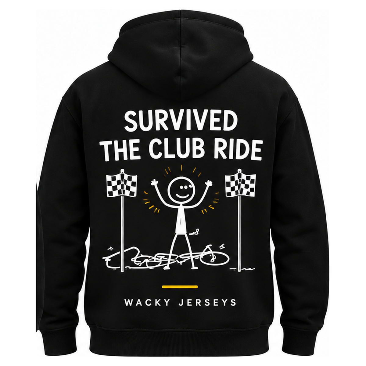 survived the club ride rear hoodie enlarged to fill 95 percent of square frame