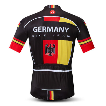 Rear view Germany Bike Team Cycling Jersey