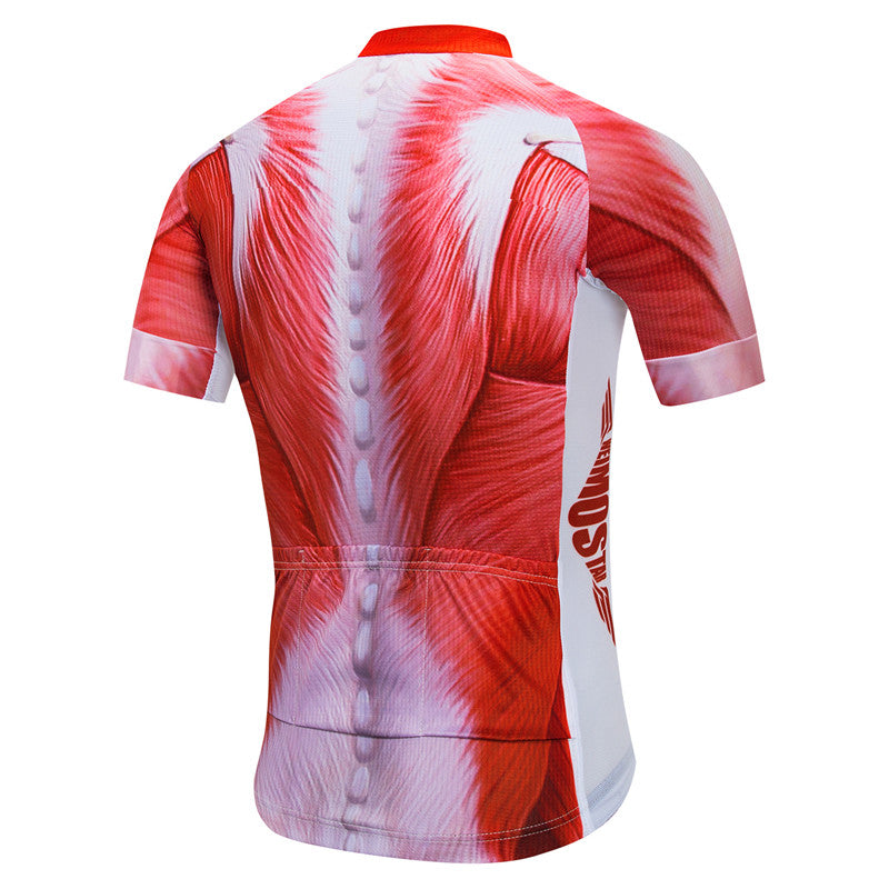 Rear view The Muscle Suit Cycling Jersey