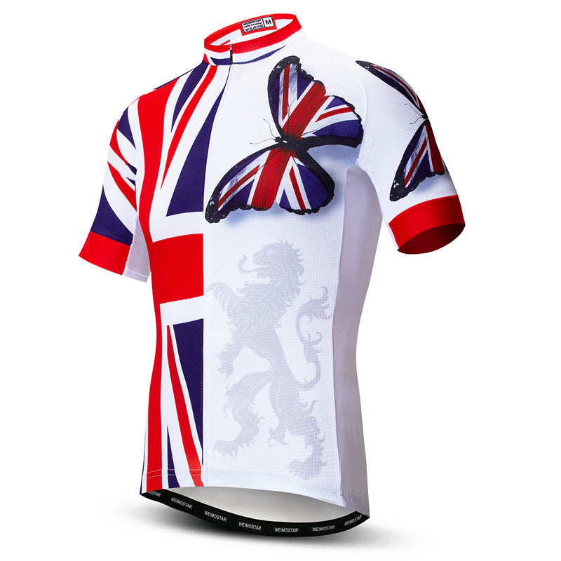 side view United Kingdom Cycling Jersey
