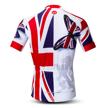 Rear view United Kingdom Cycling Jersey