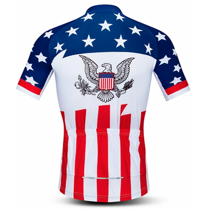 American Eagle Cycling Jersey Back