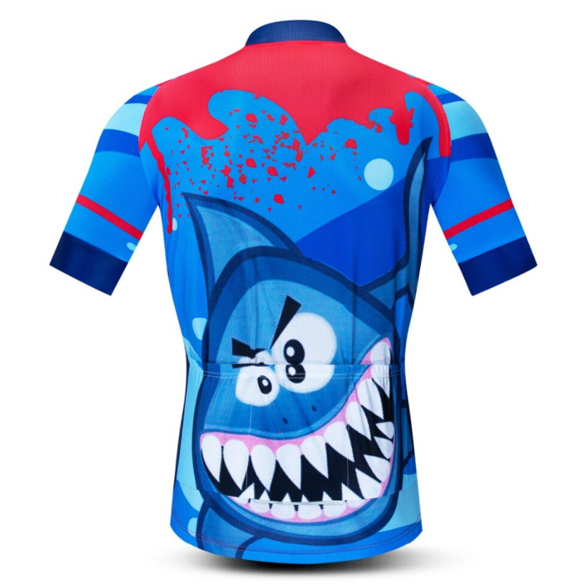 Baby Shark Cycling Jersey Rear View