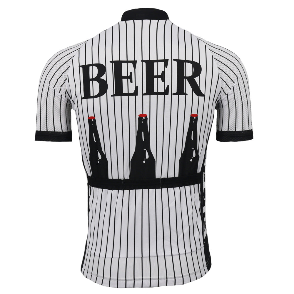 Beer Ref Cycling Jersey Rear View