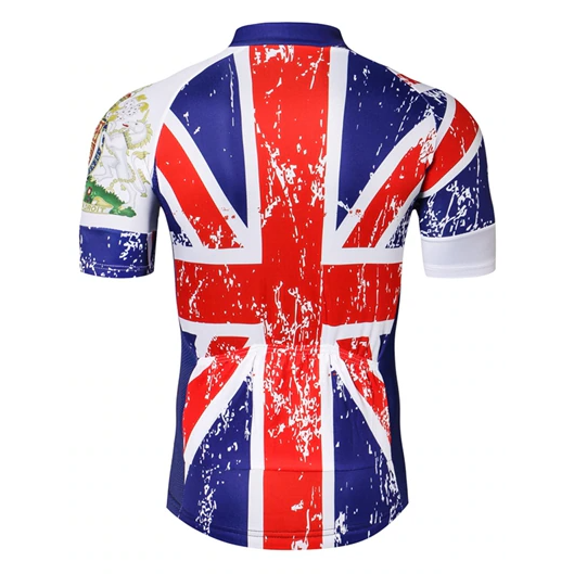 Rear View Royal Coat Of Arms Cycling Jersey