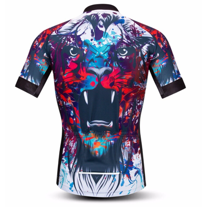 The Colourful Beast Cycling Jersey Rear View