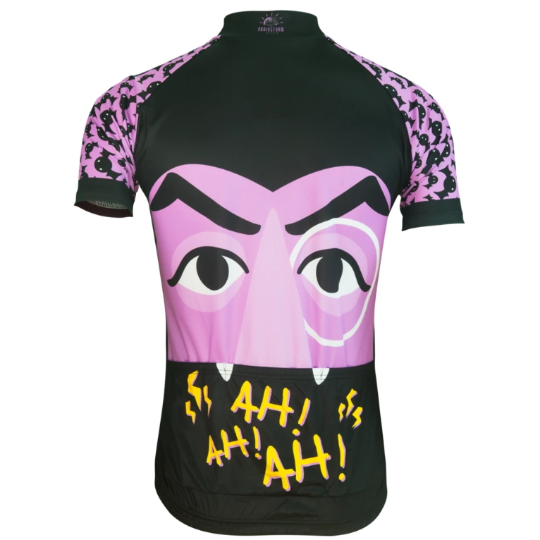Count Von Count Cycling Jersey rear view