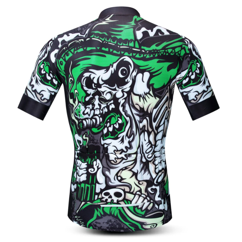 Crazy Pirate Cycling Jersey Rear View