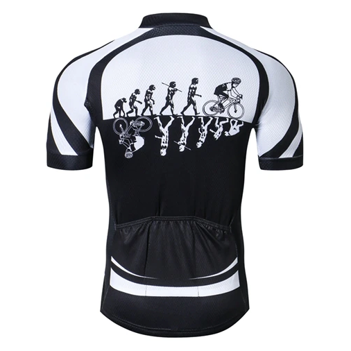 Evolution Of Cycling Jersey Rear View