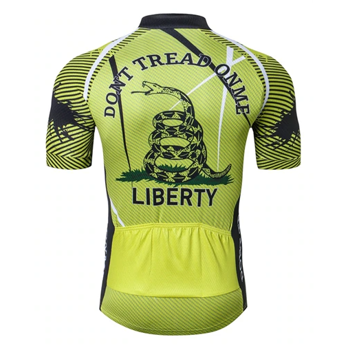 Rear View Don't Tread On Me Liberty Cycling Jersey