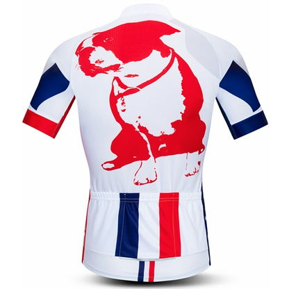 Frenchie Cycling Jersey Rear