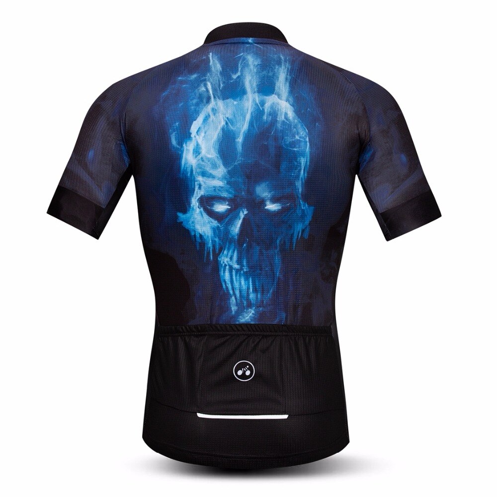 Into the Deep Cycling Jersey Rear View