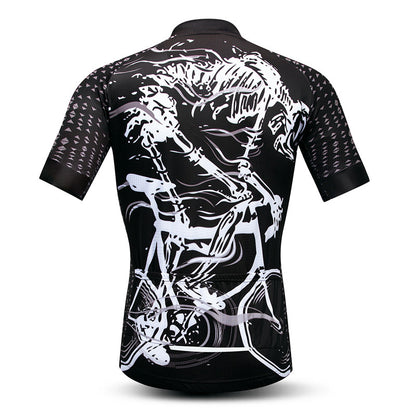 Rear view The Night Rider Cycling Jersey