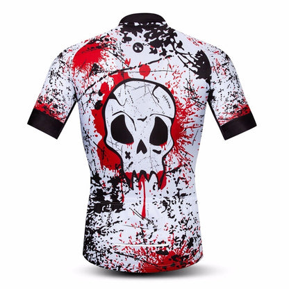 The Living Dead Cycling Jersey Rear View